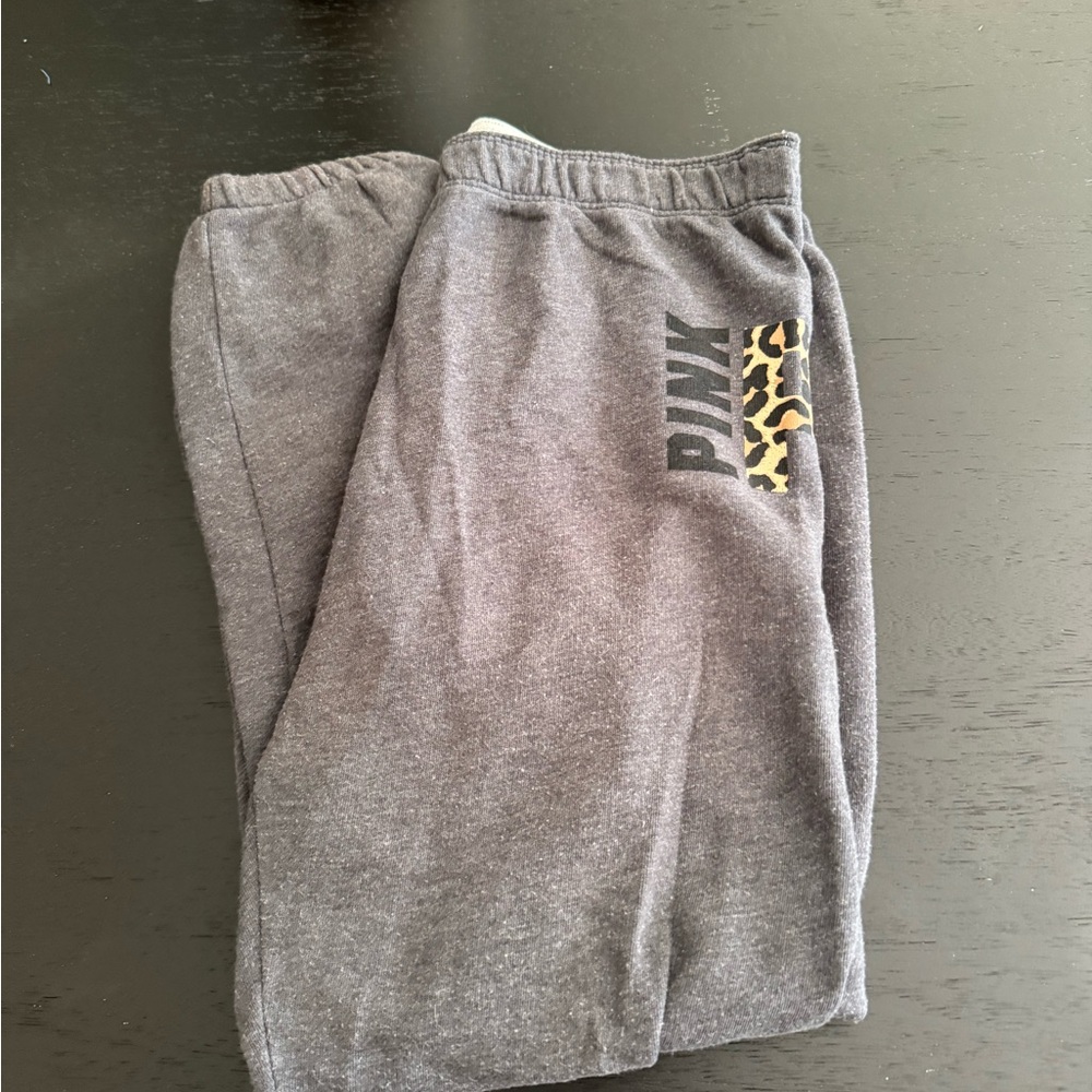 PINK Victoria's Secret Charcoal Sweatpants - Picture 2 of 11